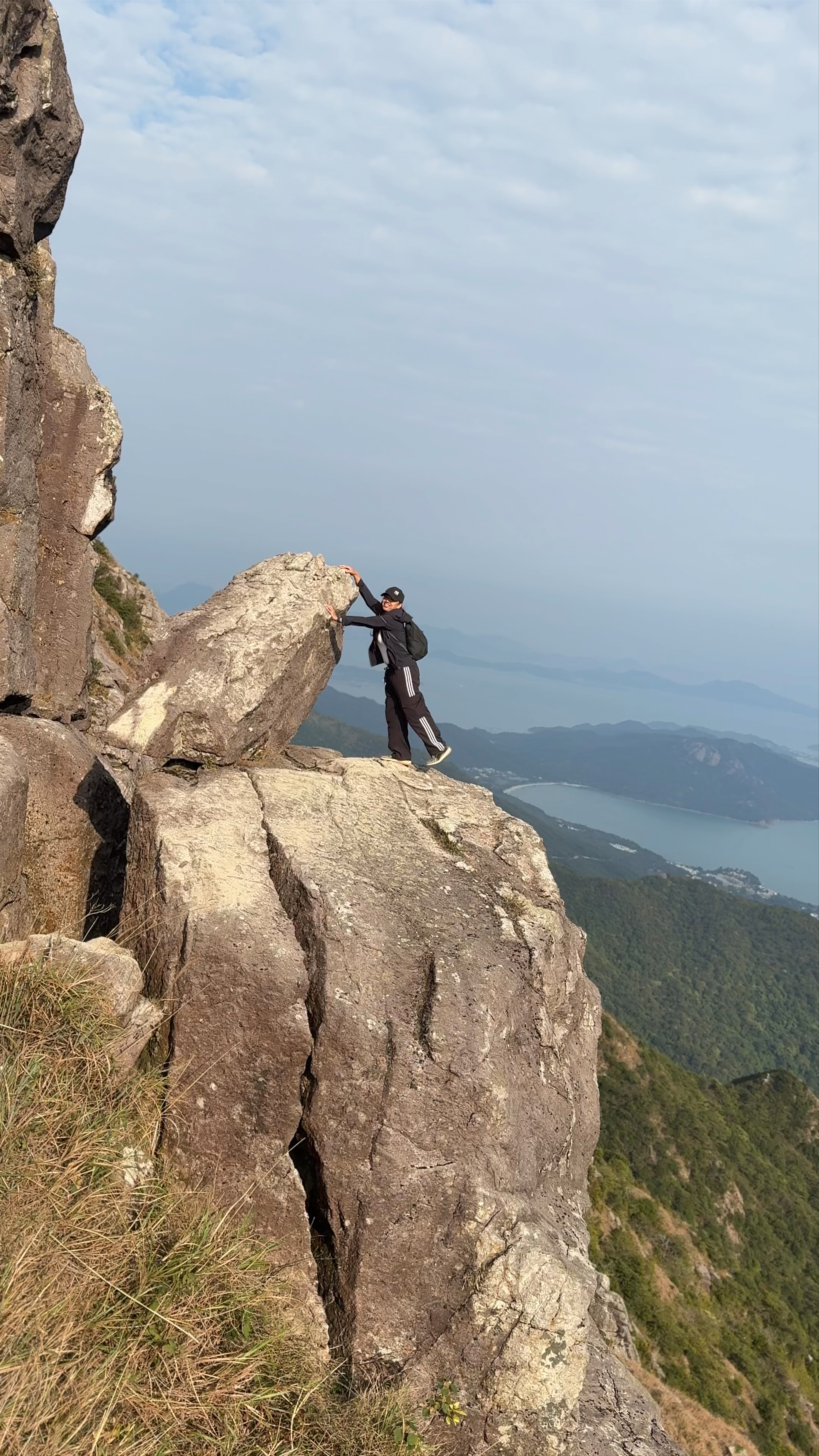 Daring Rock Climbs and Panoramic Views on Lantau Island, Hong Kong