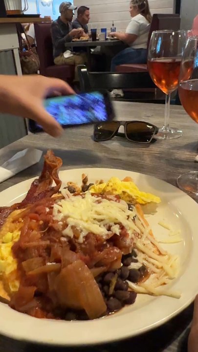 Fork and Spoon - Huevos rancheros and football - New American Near Me - New Braunfels, Texas