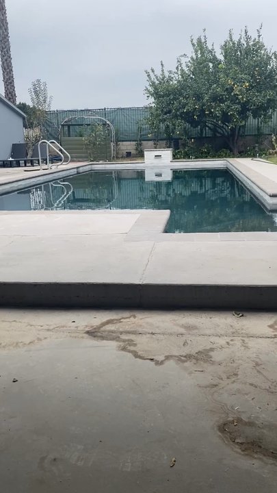 Sanchez Pool Construction - My pebble tech pool and he fixed the crack And tile all brand new - Pool & Hot Tub Service Near Me