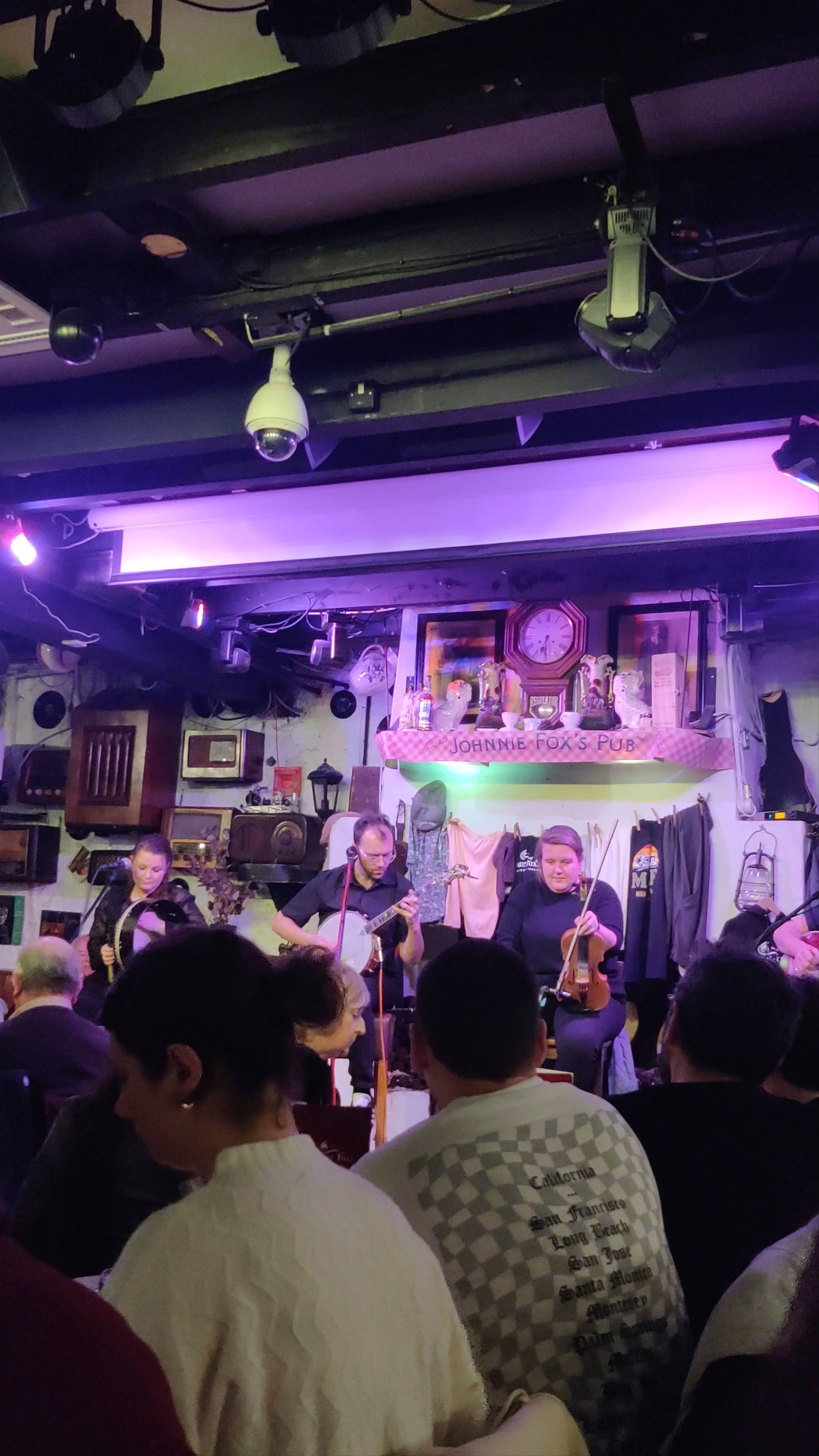 Live Irish Music Session at Johnnie Fox's Pub, Glencullen