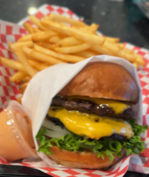 Fred's Burger - Double cheeseburger - Burgers Near Me - Rocklin, California
