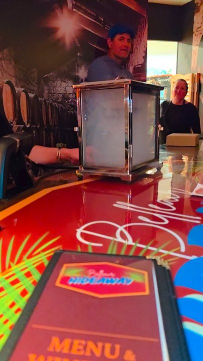 The Hideaway - Smoking glass for specialty drinks - Men's Clothing Near Me - Clearwater, Florida