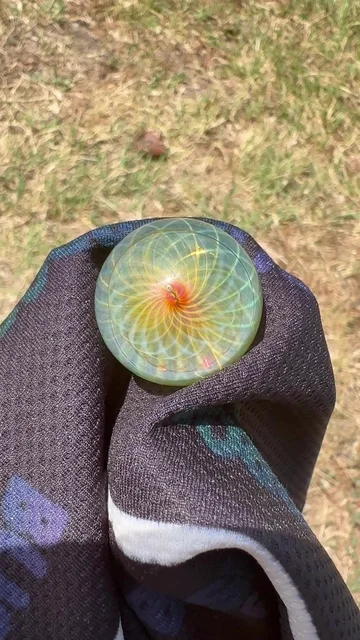 Preview pic of Green forest glass marble