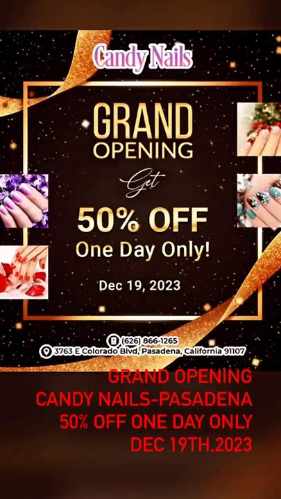 Candy Nails - Nail Salons Near Me - Pasadena, California