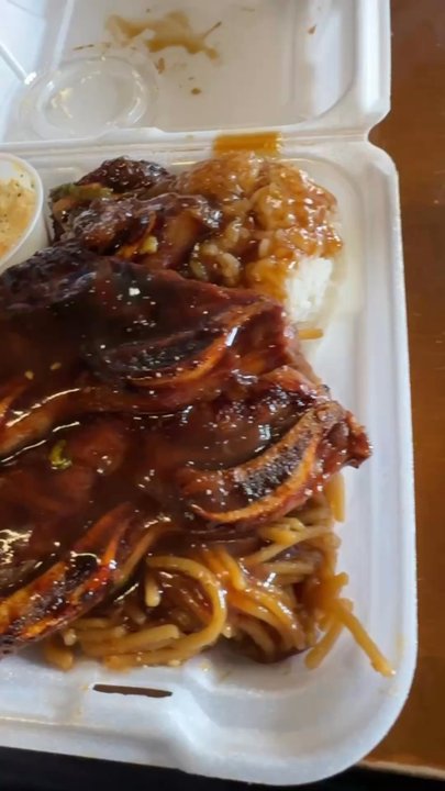 Sweet's Island Restaurant - Believe it was the bbq mix - Hawaiian Near Me - Provo, Utah