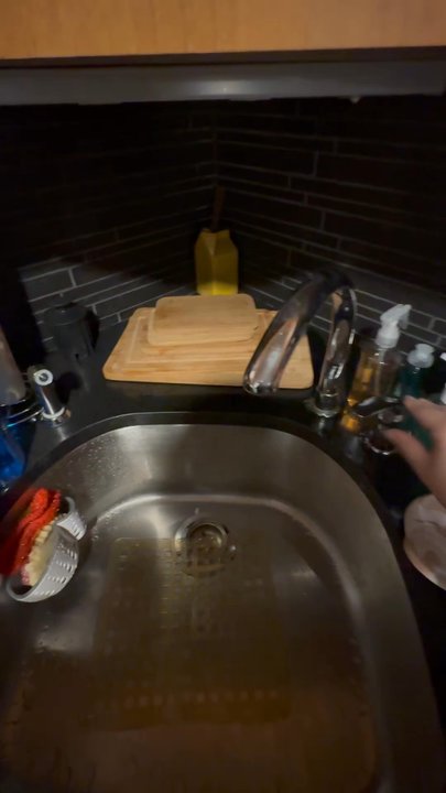 The Piazza - Sink faucet when I first moved in. It did not completely turn off and leaked if I don't play with the handle - Apartments Near Me - Philadelphia, Pennsylvania