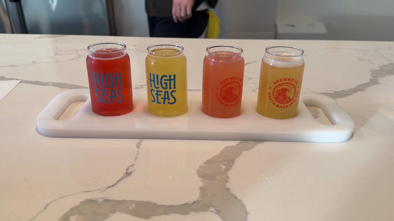 High Seas Mead - 1st of 2 flights and several full pours. Everything we had was incredible. - Cideries Near Me - Santa Barbara, California