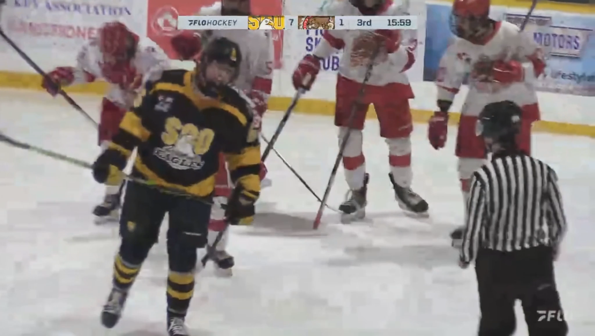 Ilian Danilov Scores a Goal for Blind River Beavers against his former team!