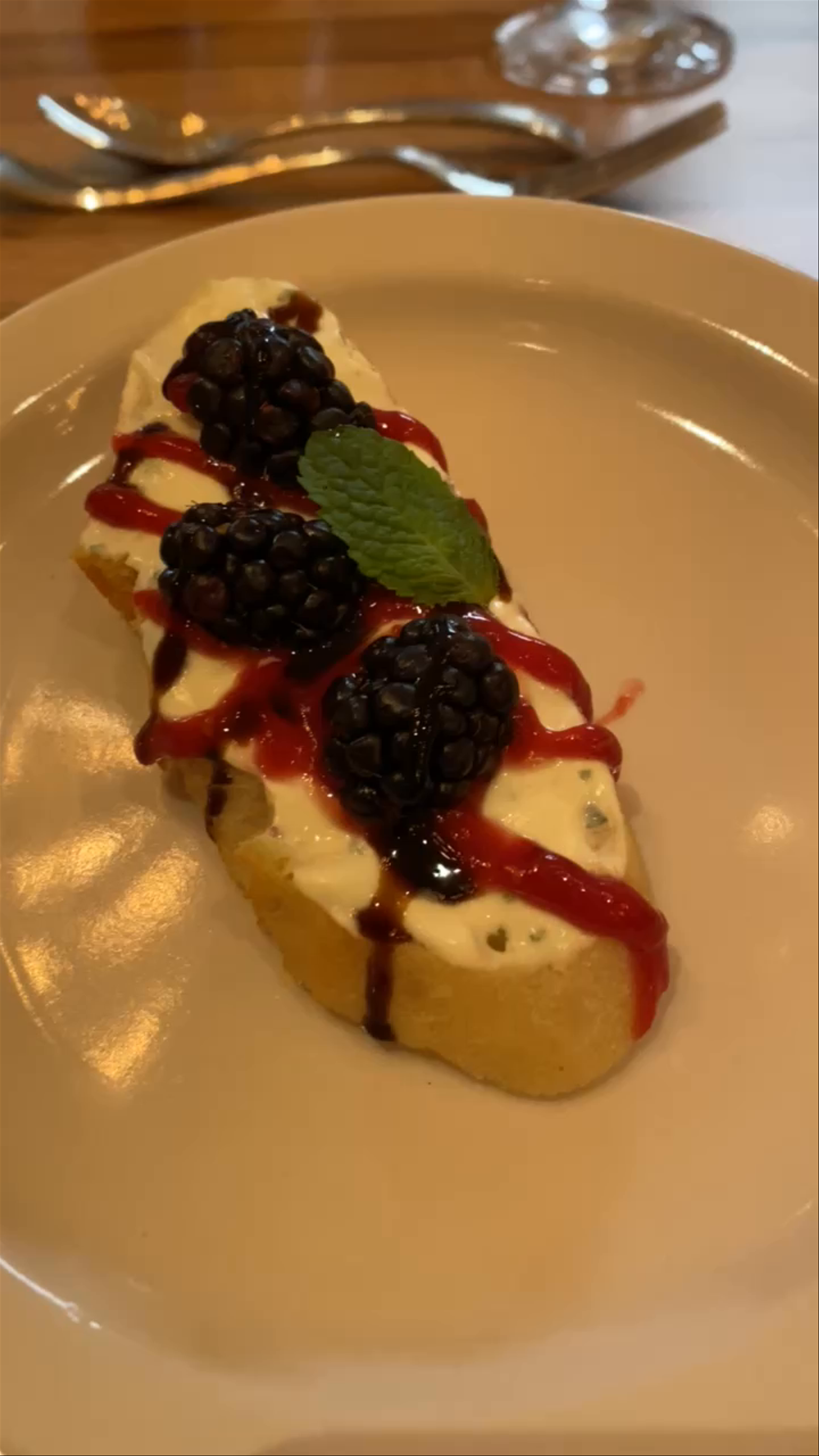 Decadent Berry Dessert at W XYZ Lounge, New Orleans
