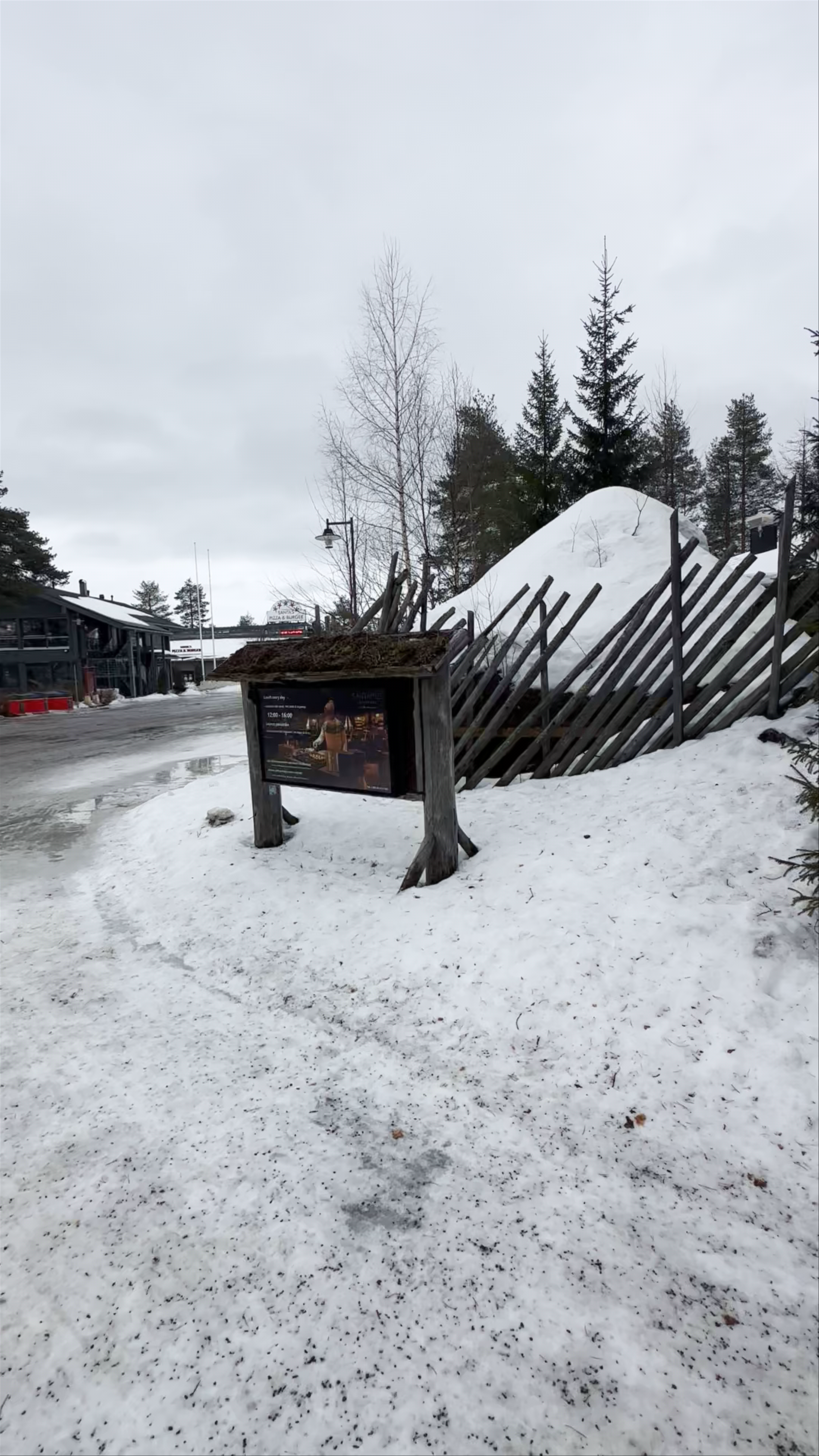 Winter Wonder at Santamus in Rovaniemi, Finland