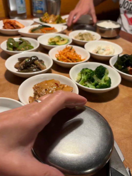 Pine Tree House - They always have an abundance of bonchons and keep them coming - Korean Near Me - Sacramento, California