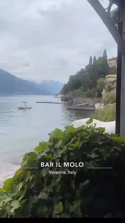 Il Molo - Front water views - Bars Near Me - Varenna, LC