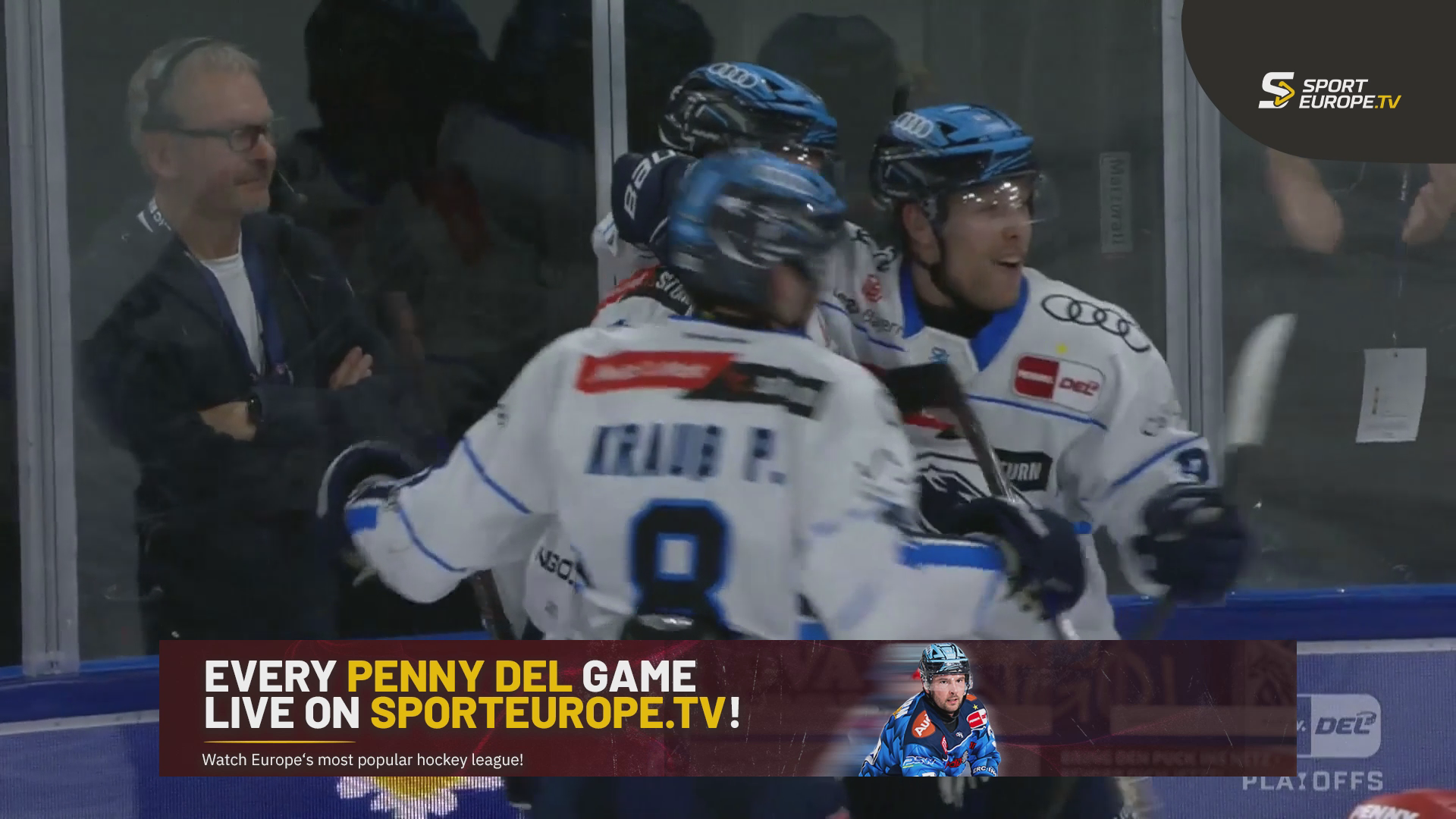 DEL Playoff Quarterfinals: Johannes Krauß (vs EHC München)
