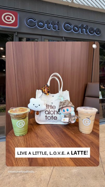 Cotti Coffee - "Live a little, L.O.V.E. a LATTE!" =) - Coffee & Tea Near Me - Honolulu, Hawaii