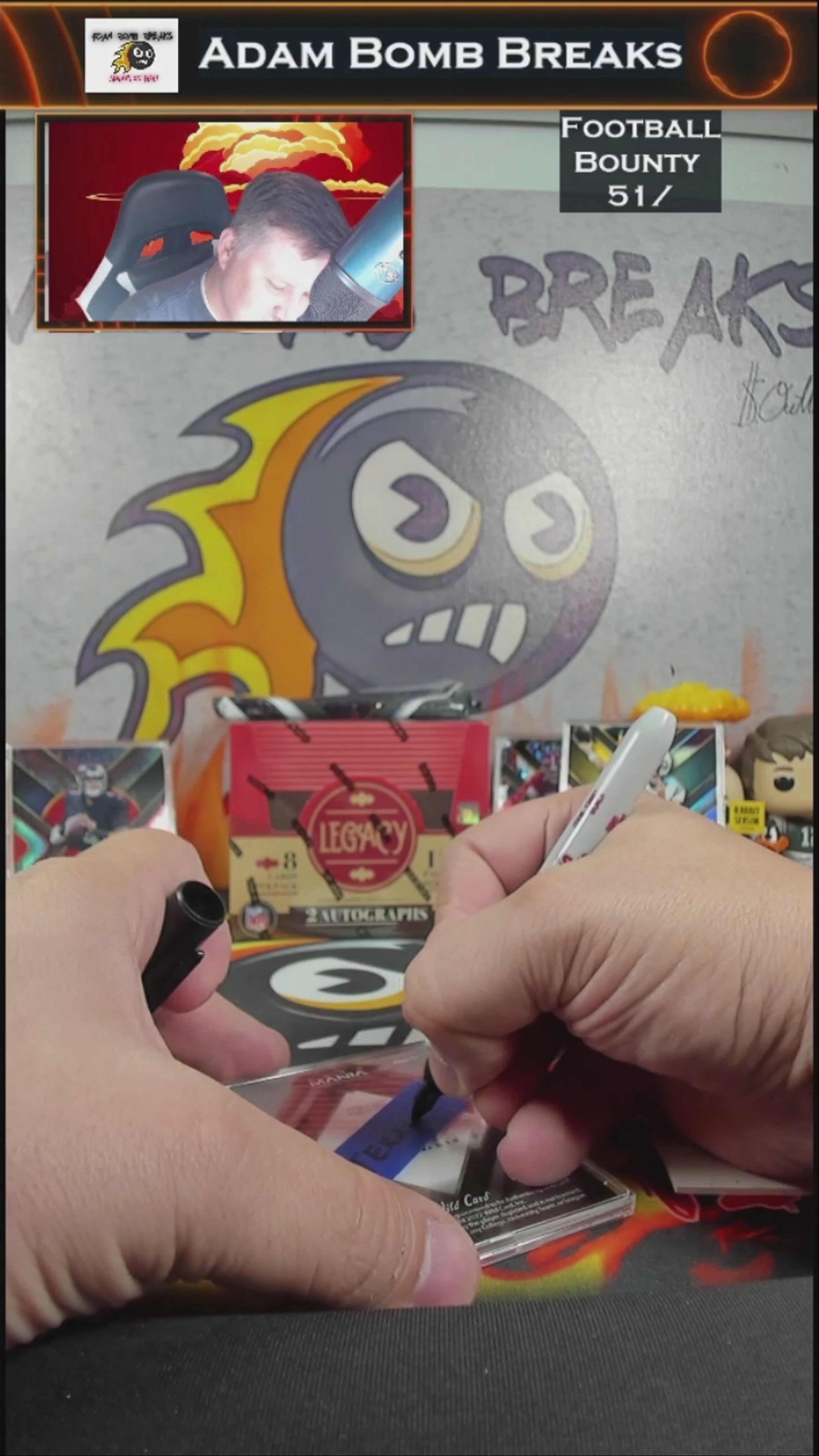 CJ Stroud 3/3 broke from Adam Bomb Breaks