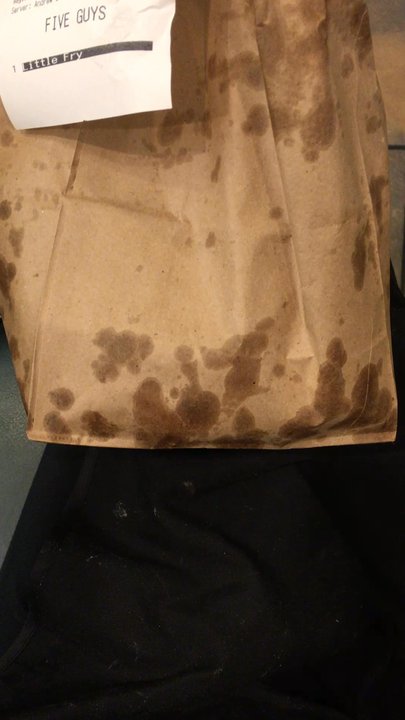 Five Guys - This look disgusting - Burgers Near Me - Spokane, Washington