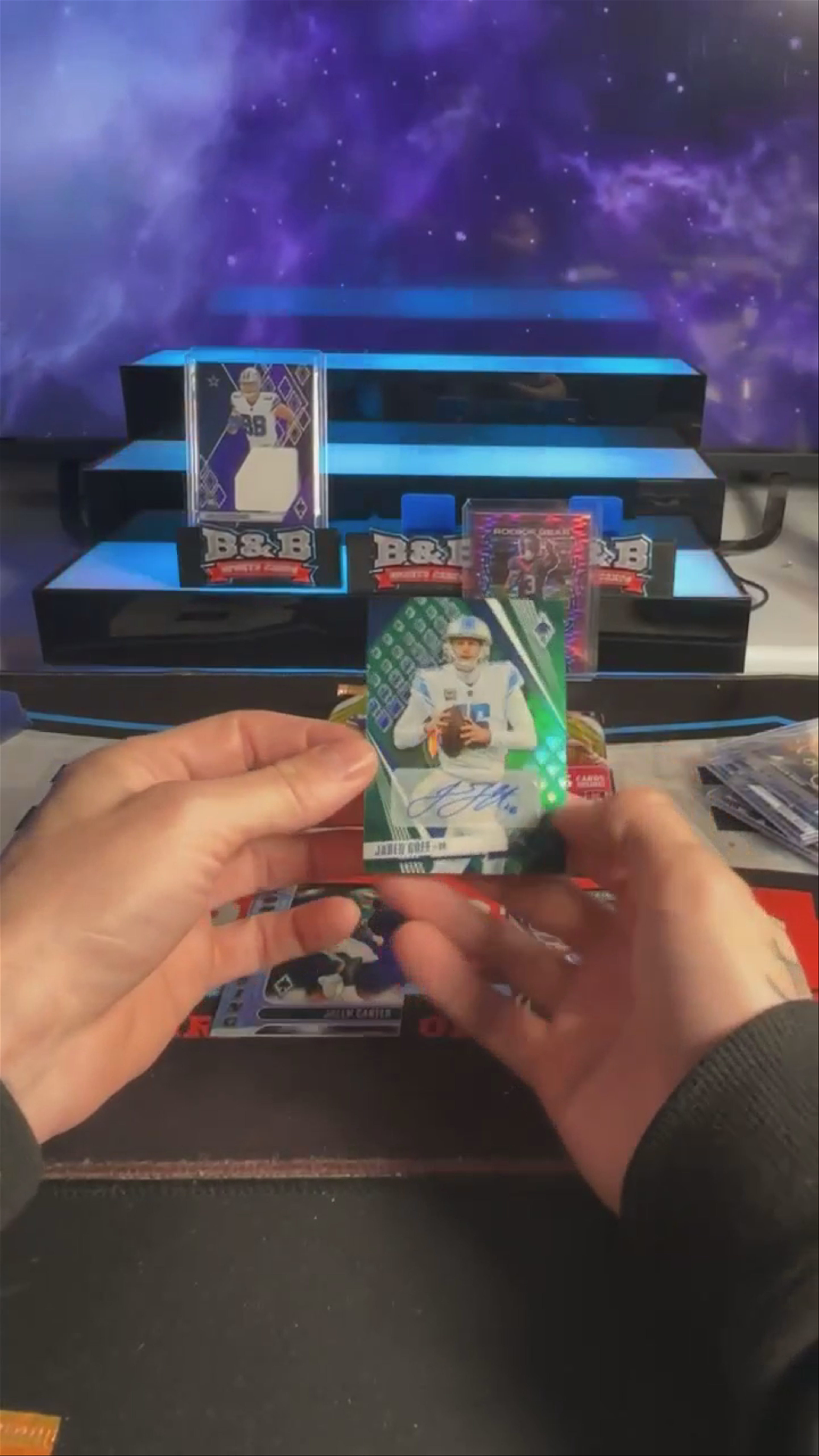 Goff jumping out with the solid ✍️ Auto 1/10