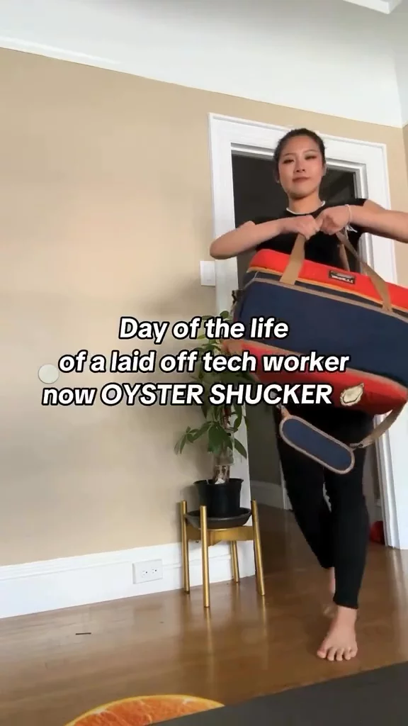 Day of the life of a laid off tech worker now oyster shucker