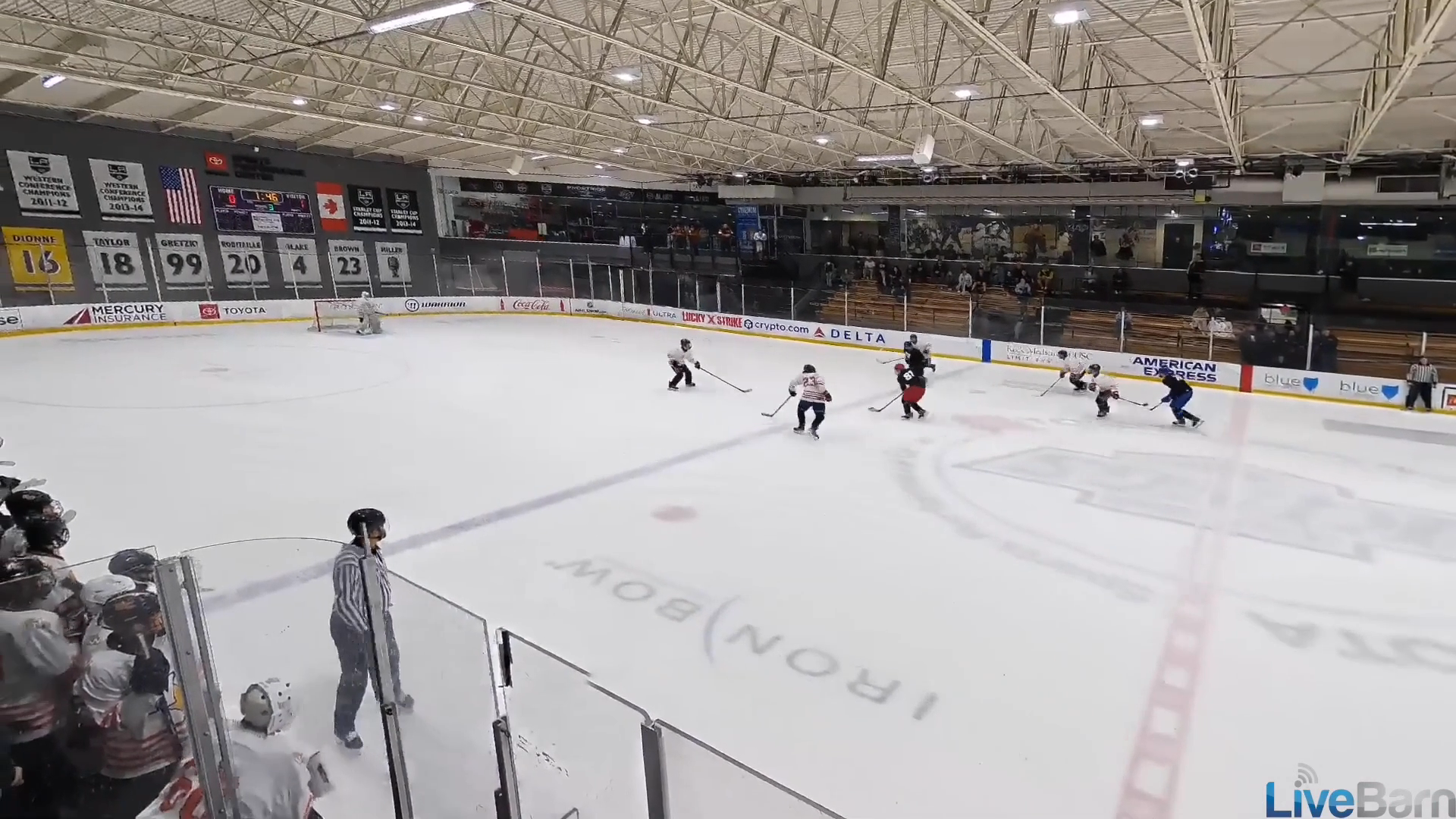 Owen McMillin (#81 Black) End-to-End Setup for Tying Goal | Anaheim Jr. Ducks 16U AA