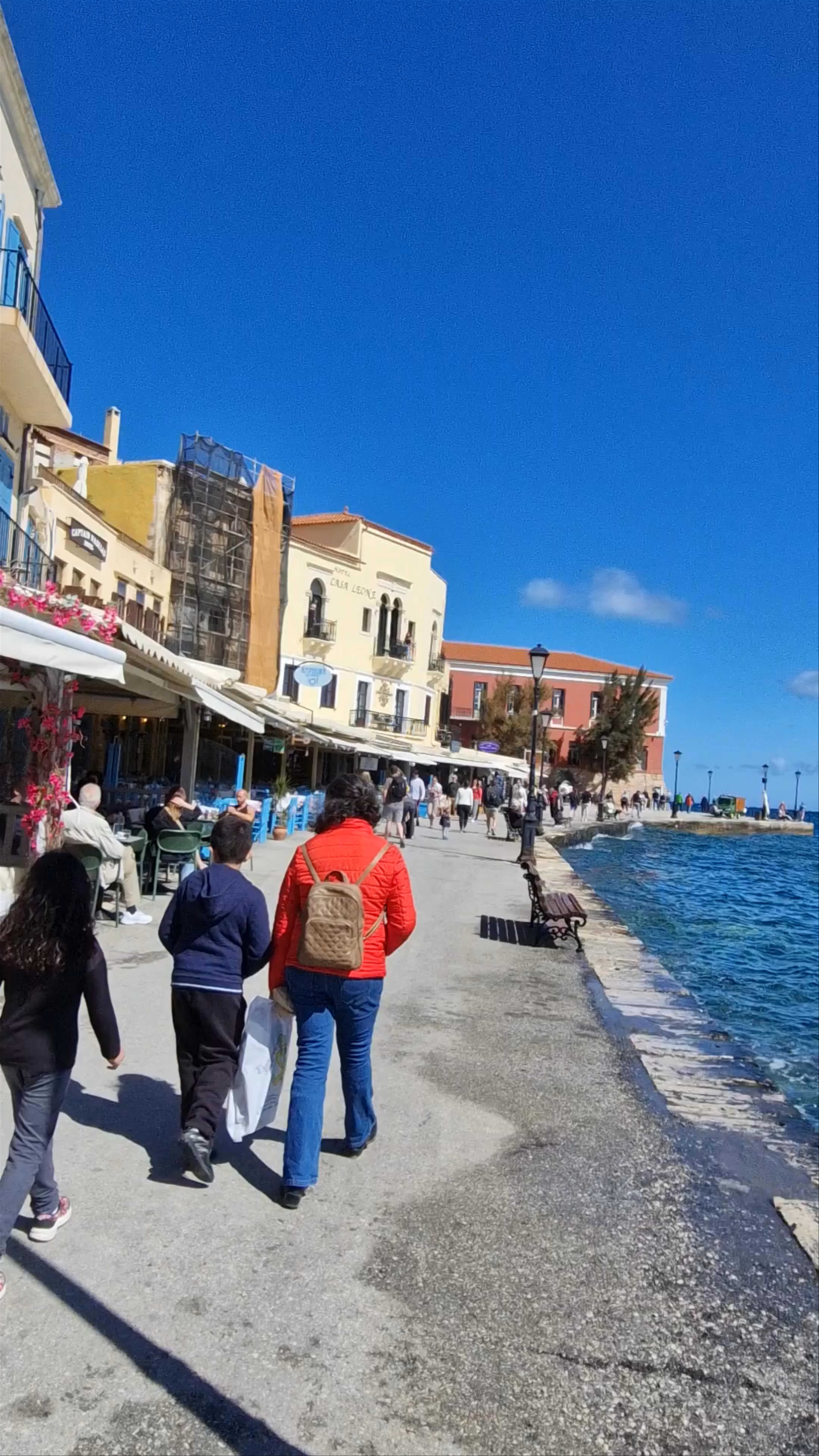 Strolling the Old Venetian Port of Chania, Greece