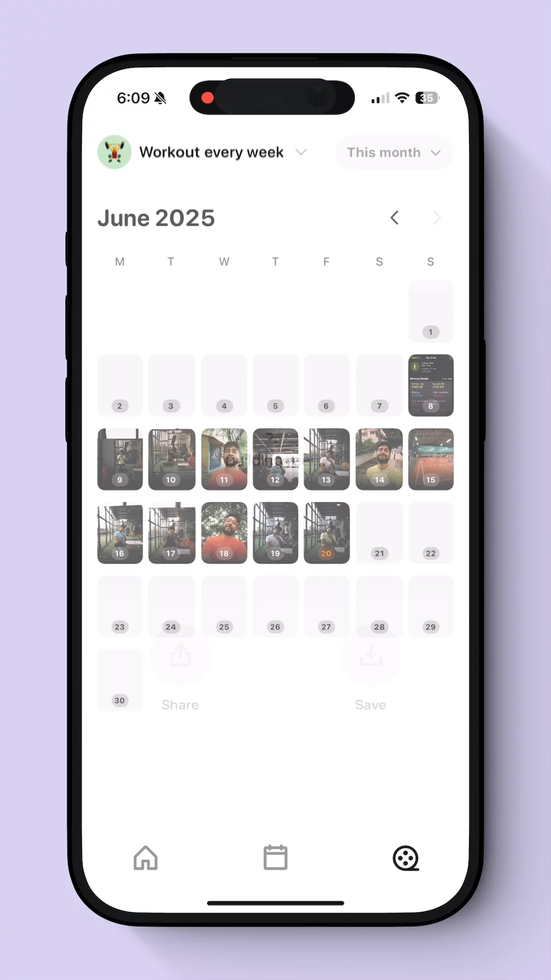 Momentum | Photo habit tracker image 1