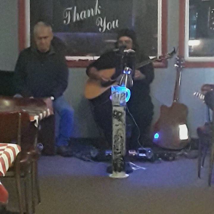 Greek's Pizzaria - Live music!?!?  Awesome.  Can remember the guy's name but Bob Dylan type tunes. - Pizza Near Me - Anderson, Indiana