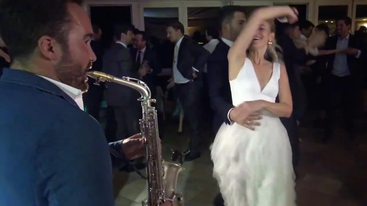 The Milan Saxophonist - Wedding @ Hotel Cenobio dei Dogi - video