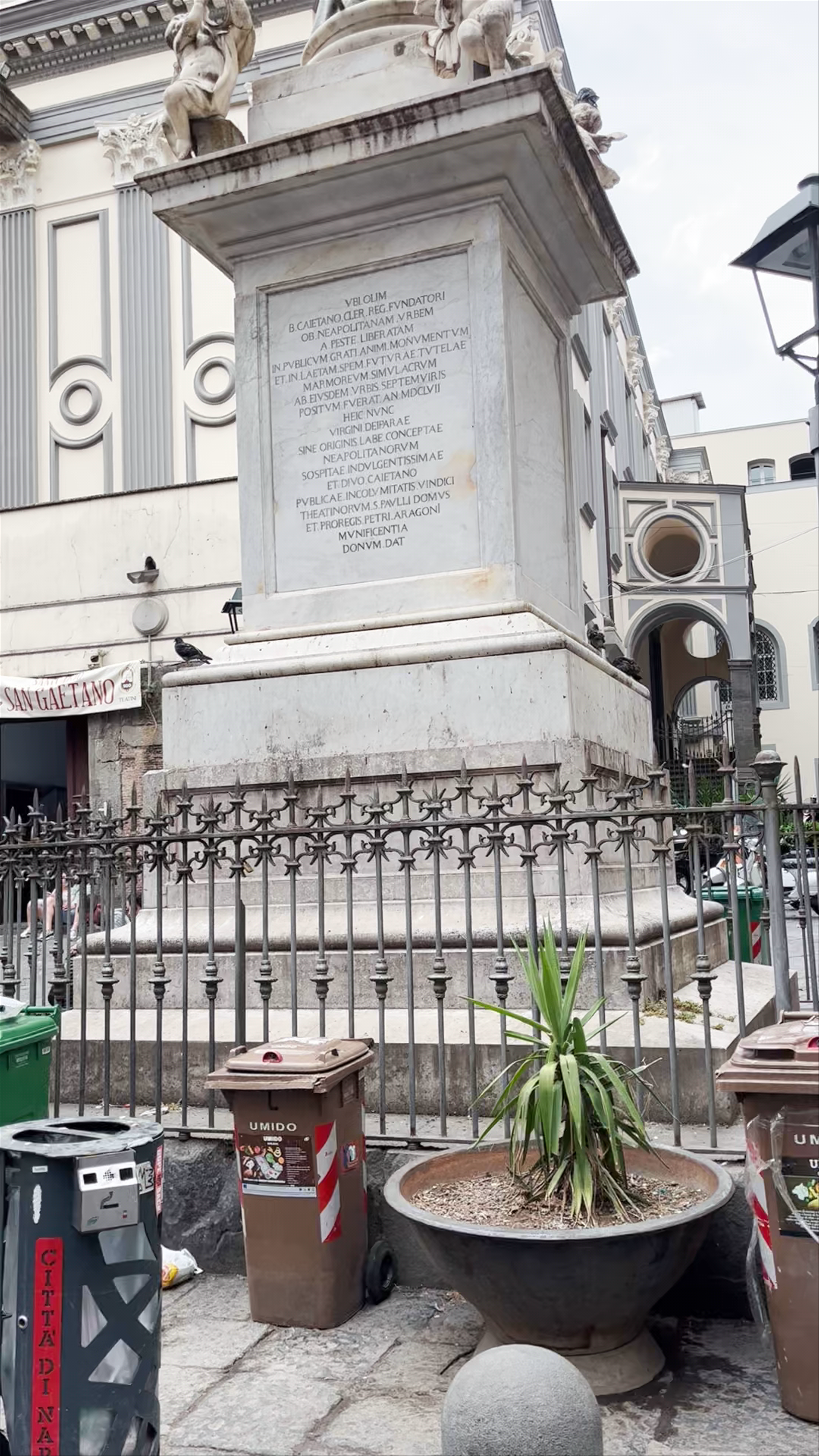 Monumento a San Gaetano at Piazza San Gaetano, Naples