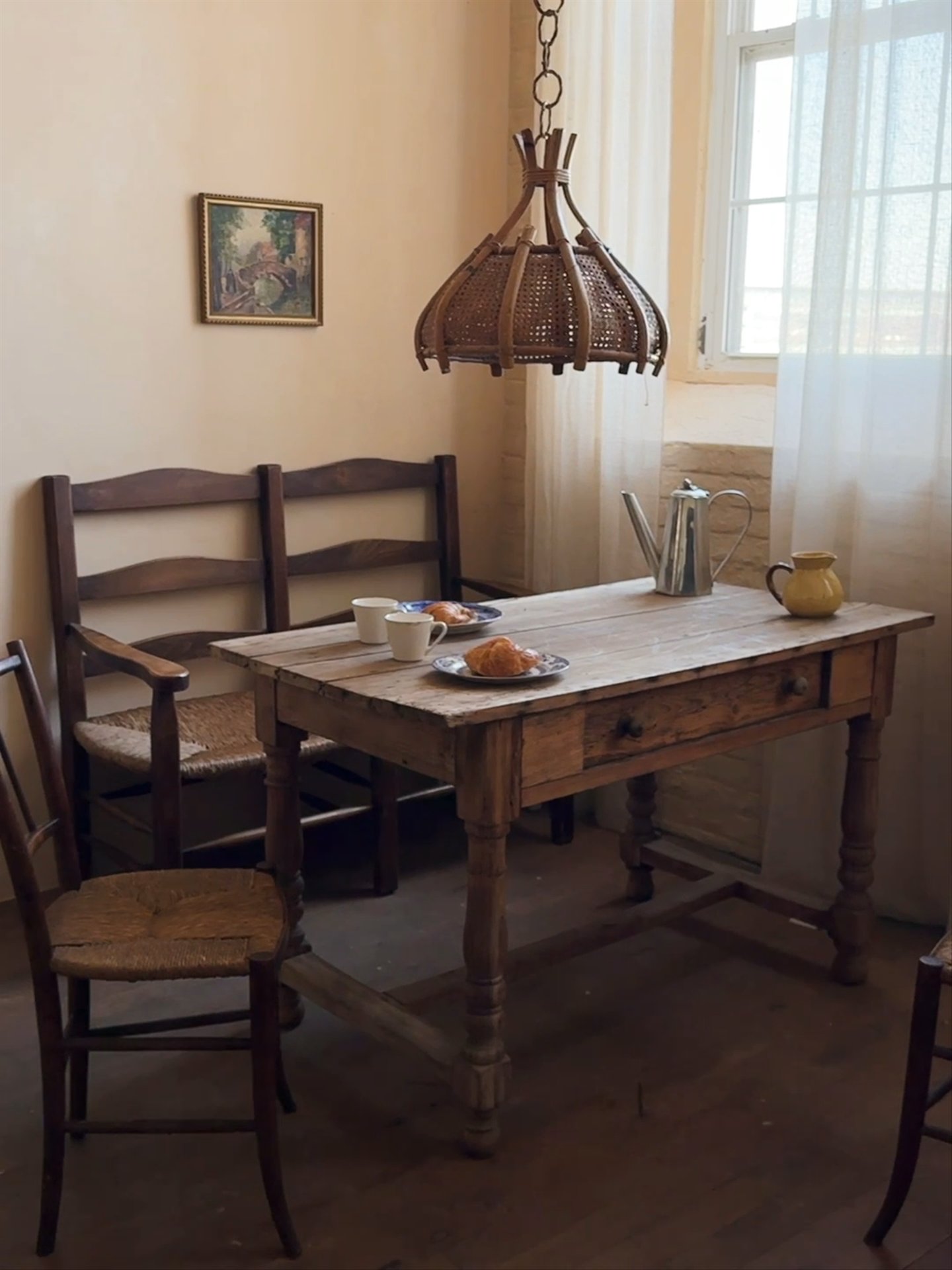 French Breakfast Table