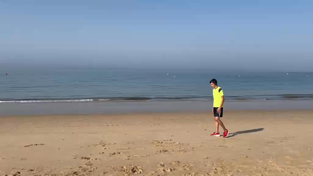 Nicolas Delgado Gorynowicz: Sunrise Off-Ice Training by the sea (part 2)