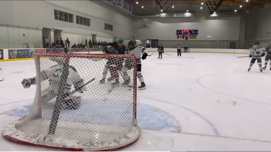 Roman Singh's Incredible Glove Save - Whiterock Whalers  Highlights