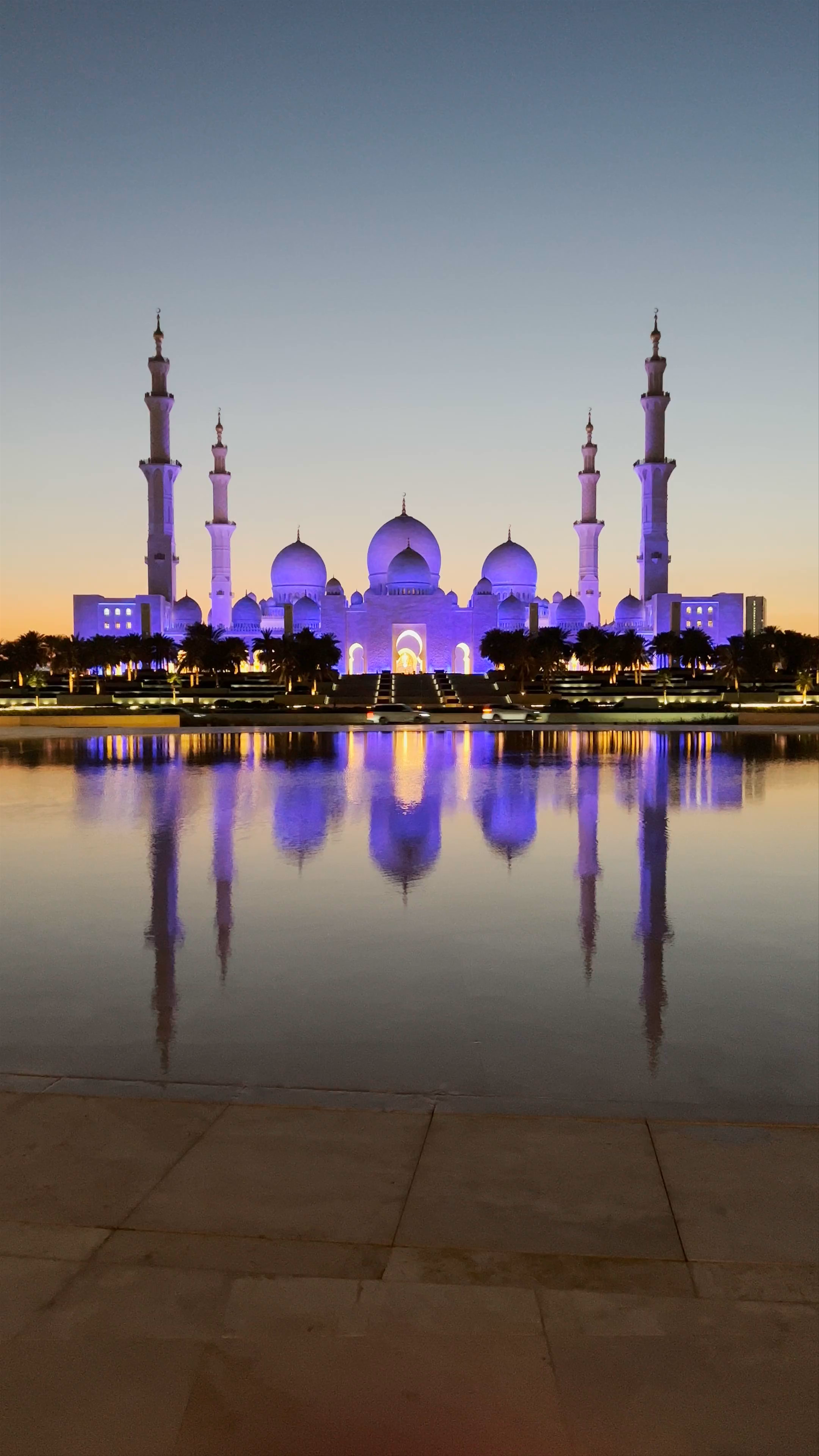 Wahat Al Karama Monument at Twilight - Abu Dhabi