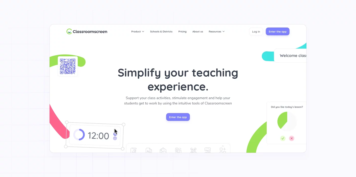 Classroomscreen.com: A Web Tool Teachers and Students will LOVE