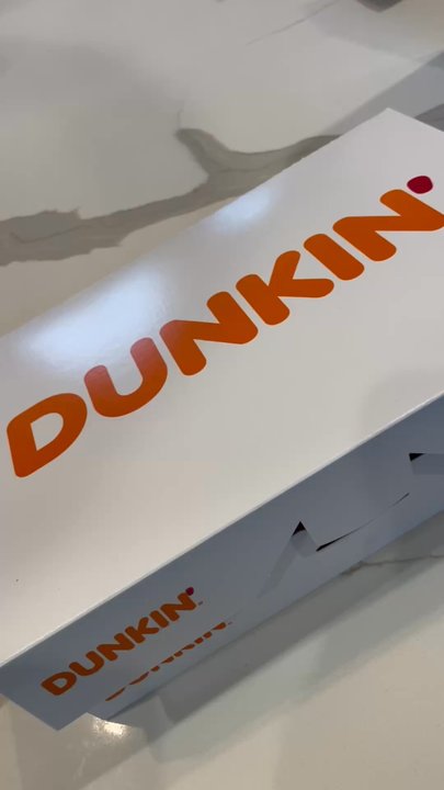 Dunkin' - Seems silly to take a video of a half dozen Dunkin' Donuts but they looked so pretty all decked out for Valentine's Day, I couldn't resist! - Coffee & Tea Near Me - Nags Head, North Carolina
