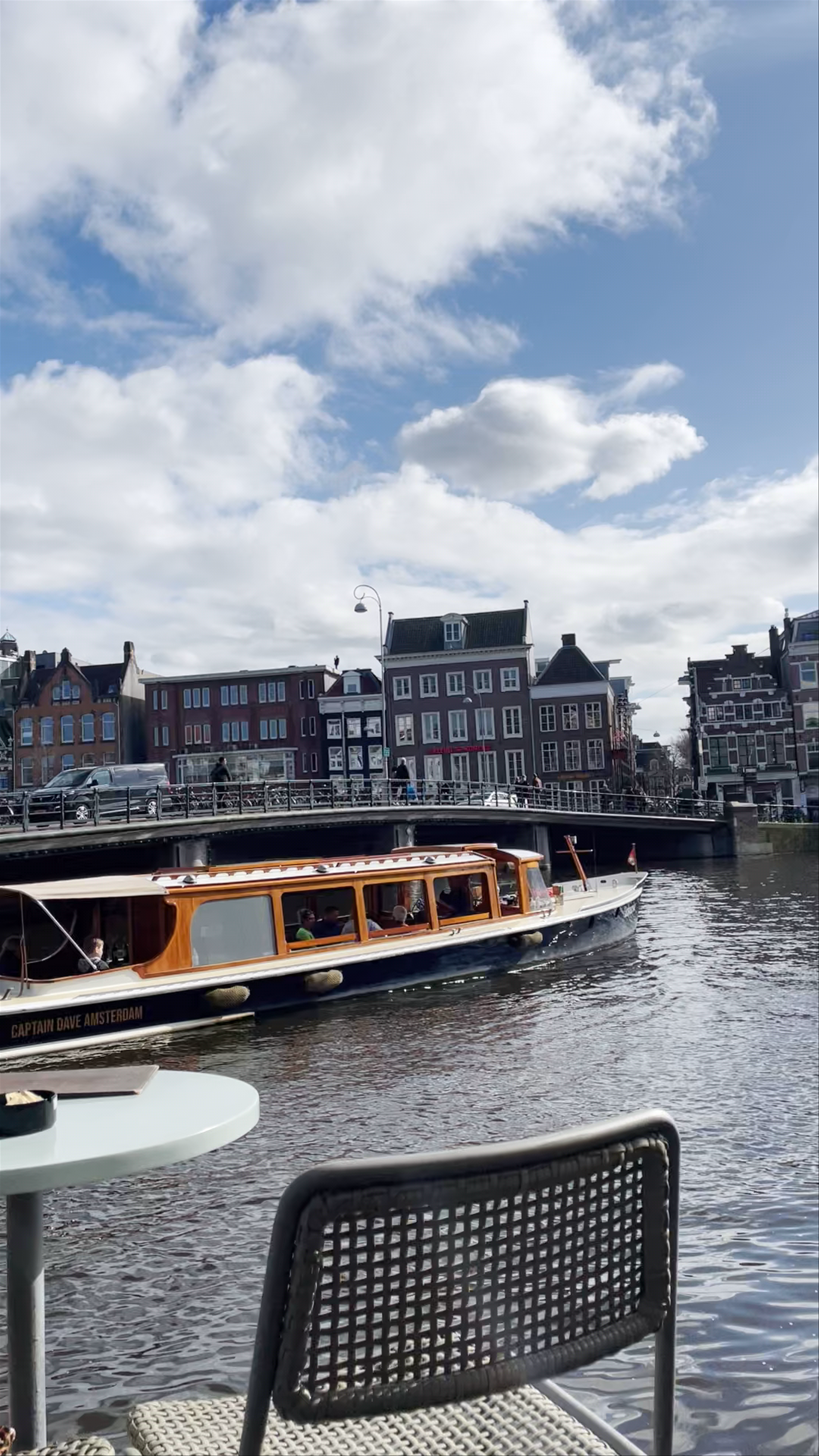 Canal-Side Serenity at Café de Jaren, Amsterdam