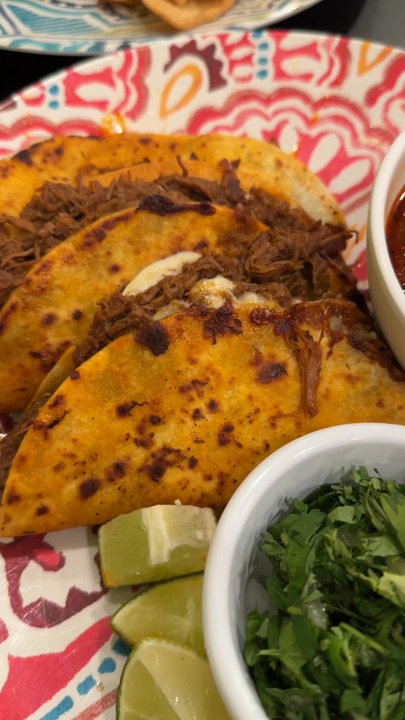 El Limon Chestnut Hill - Quesaburria tacos! Get some! Dip the tacos in the broth. - Mexican Near Me - Philadelphia, Pennsylvania