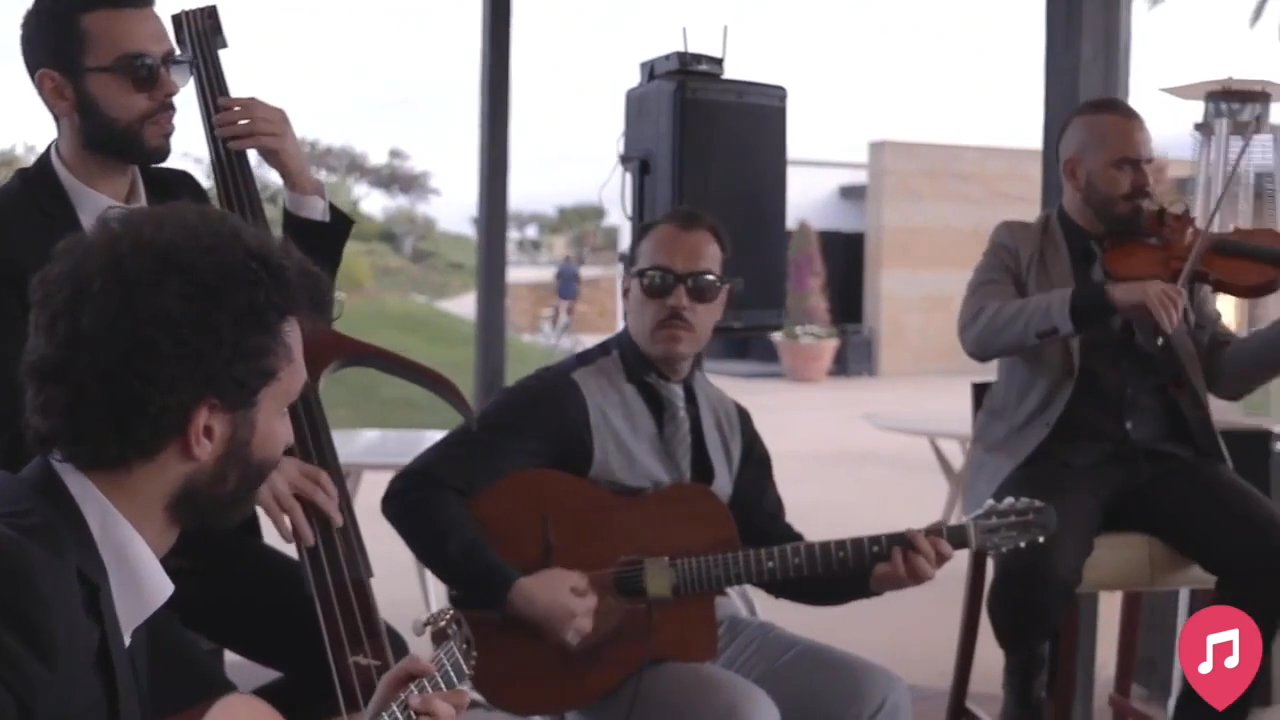 Sicily Gypsy Jazz Band - Live Showreel 2025 - video