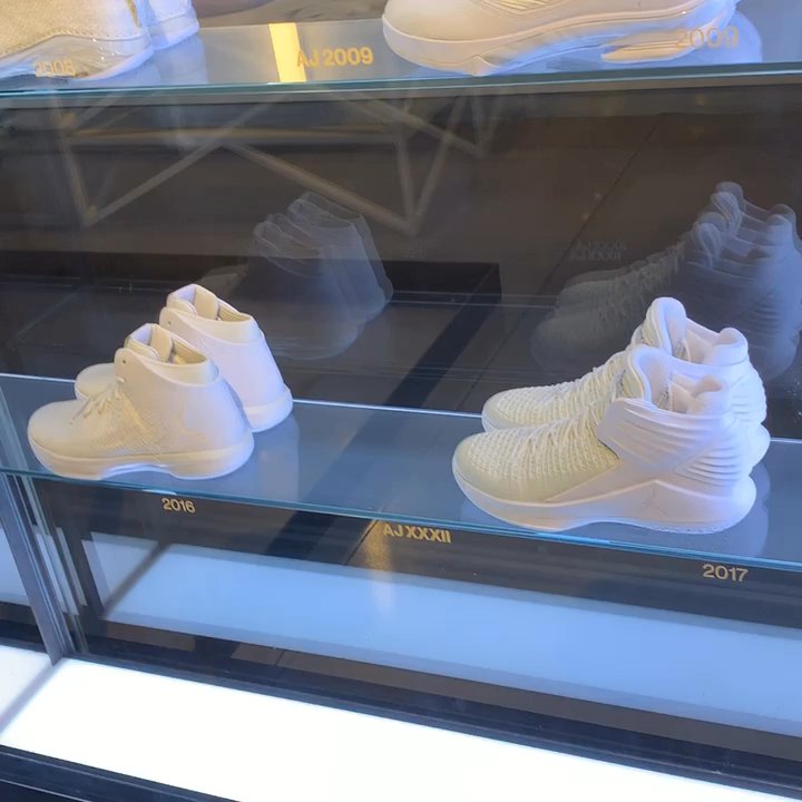 Jumpman - Nike show evolution throughout the years - Shoe Stores Near Me - Los Angeles, California