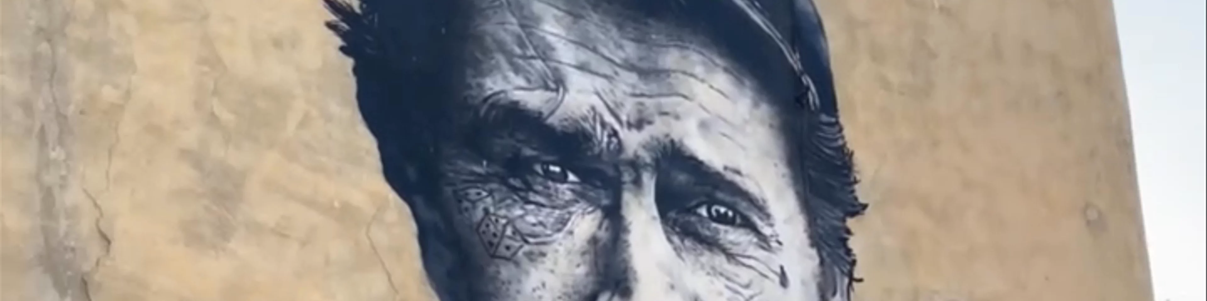 Street Art. Marinero Tatuado