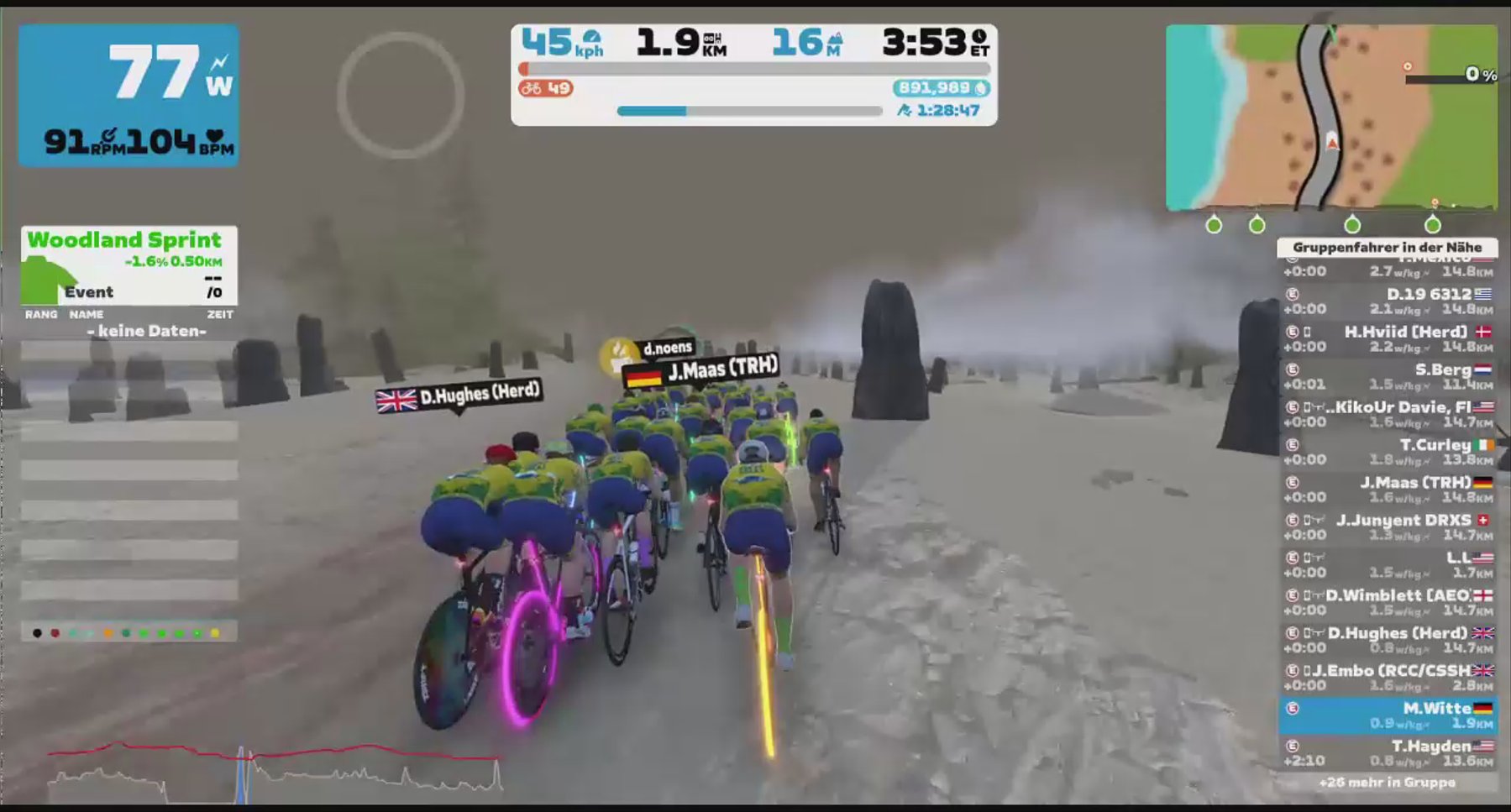 Zwift - Group Ride: Endurance Group ride hosted by ZTBR- Zwift Team Brazil (E) on Canopies and Coastlines in Watopia