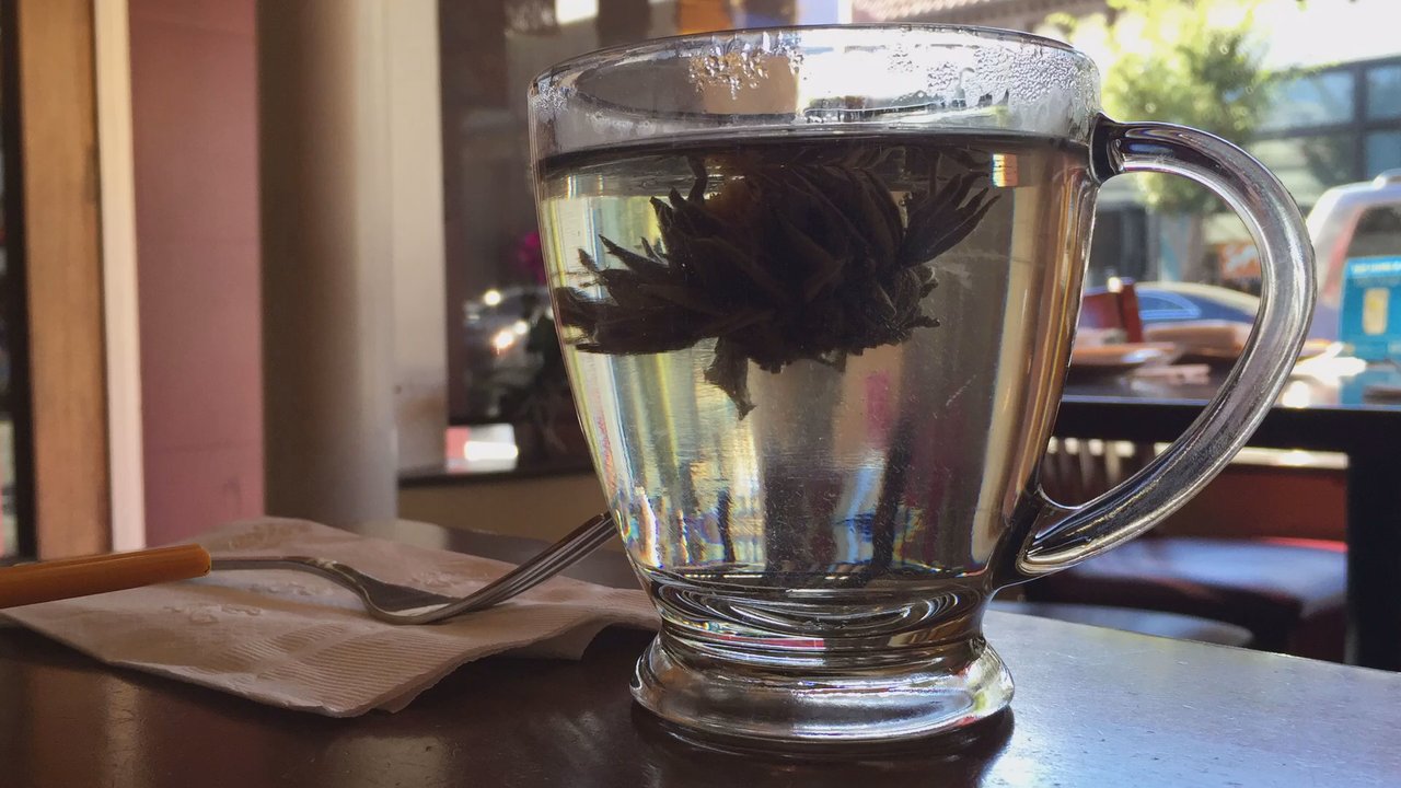 Mingalaba - Can't go wrong with the Blooming Flower Jasmine Tea. It's beautiful, soothing, and beneficial. Drink it to good health! - Burmese Near Me - Burlingame, California