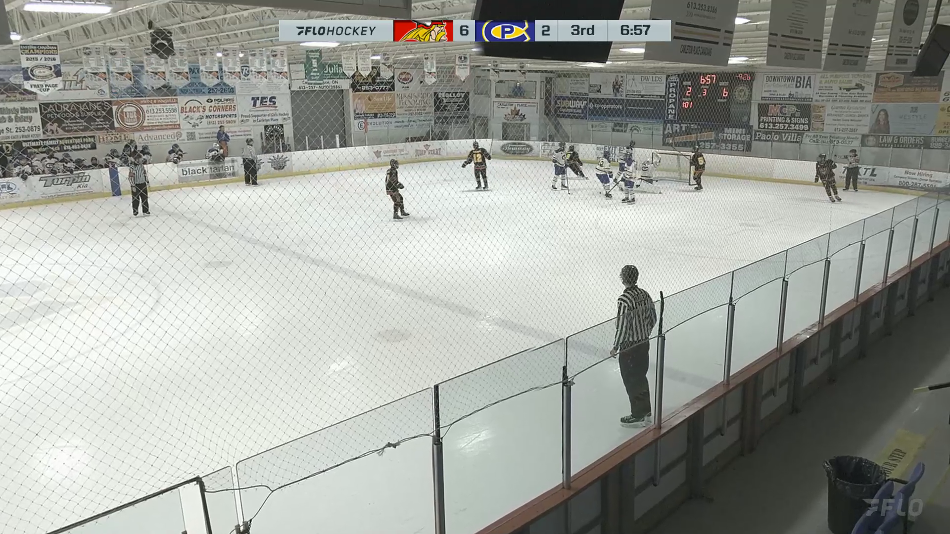 Kaleb Fogarty Scores First EOJHL Goal for Casselman Vikings on the Power Play!