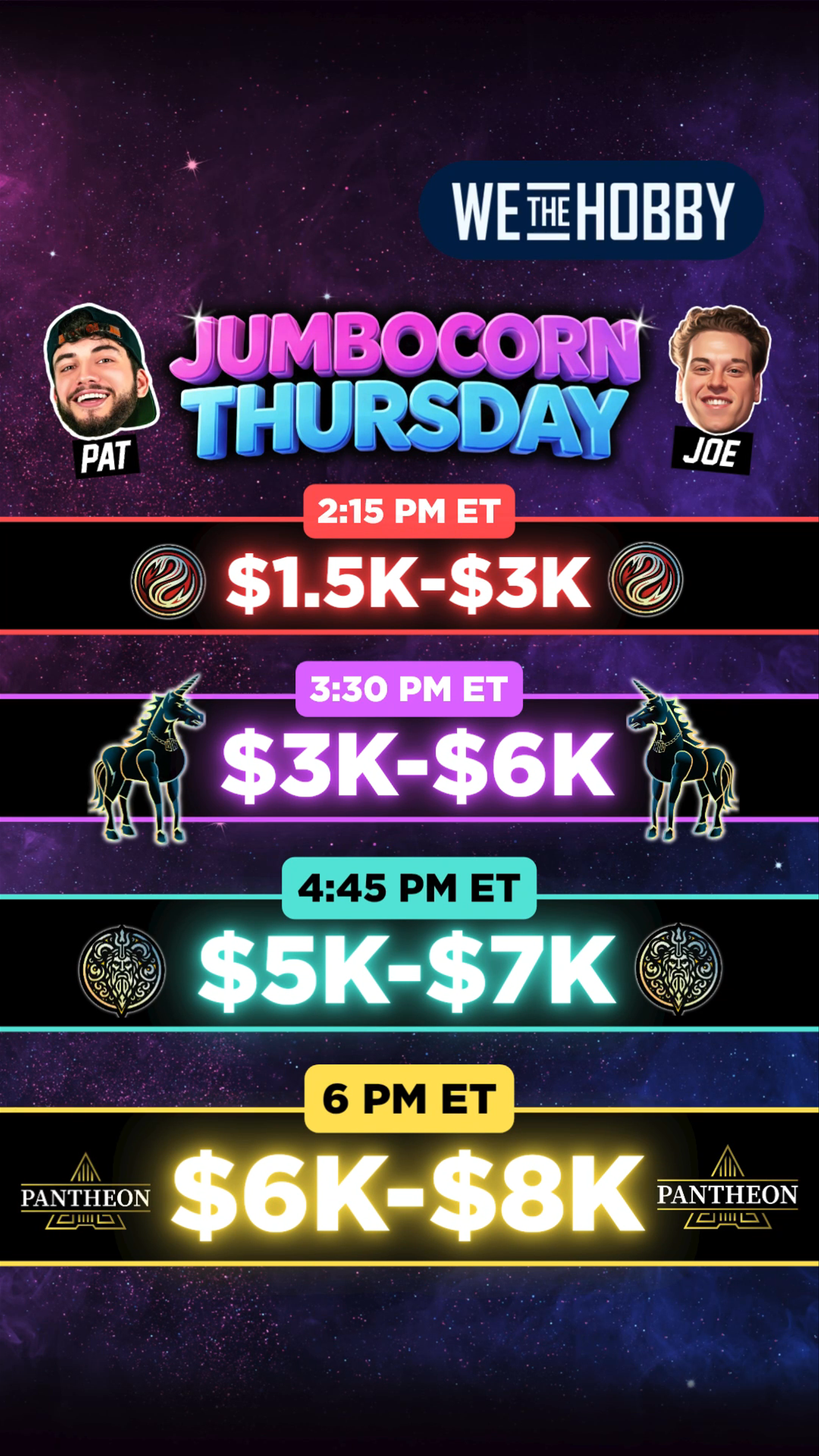 Thumbnail for live show