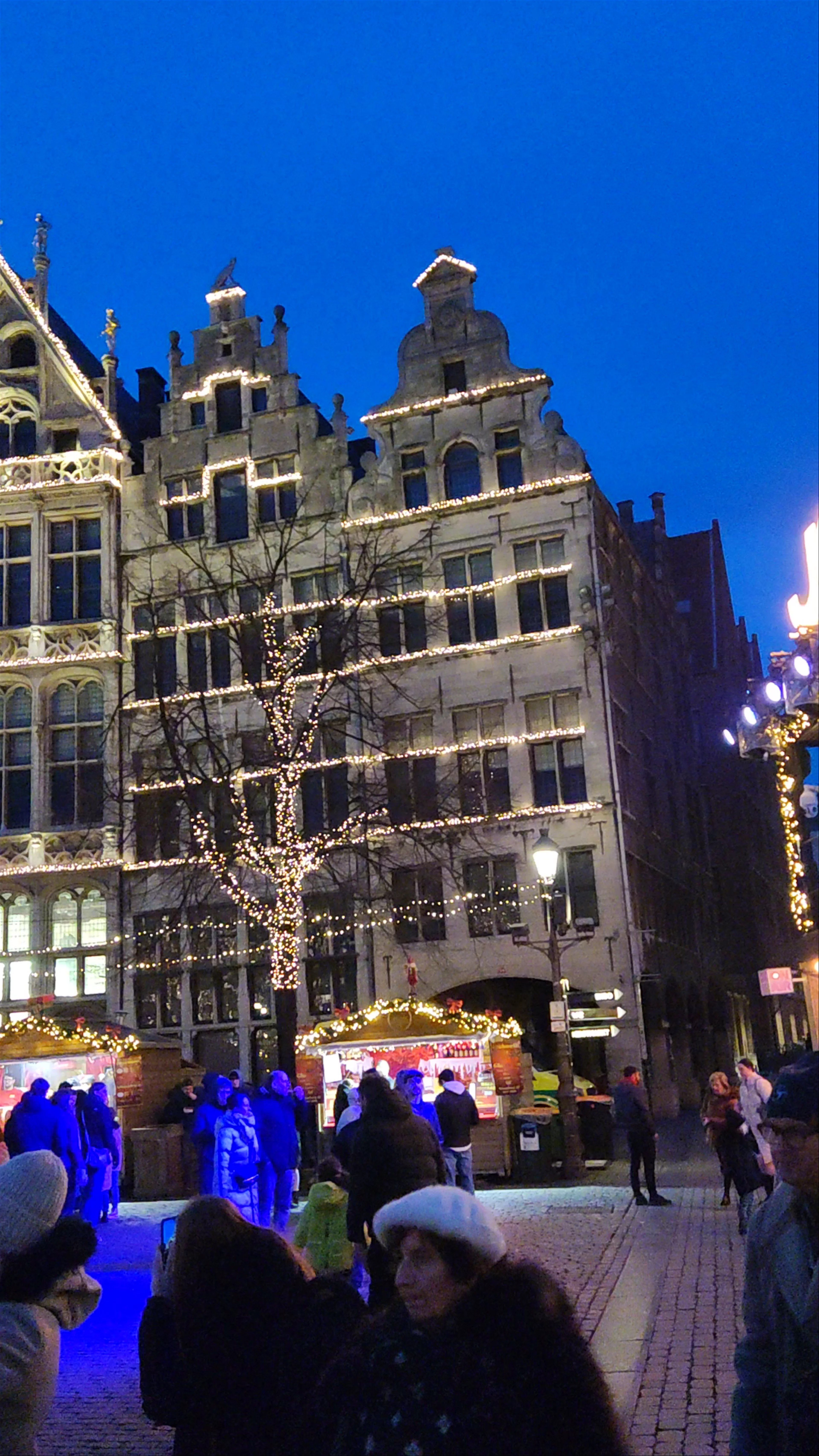 Antwerp Christmas Market, Grote Markt, Antwerp, Belgium