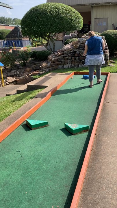 Putt-Putt Golf & Games - 5th hole, North course. - Amusement Parks Near Me - Longview, Texas