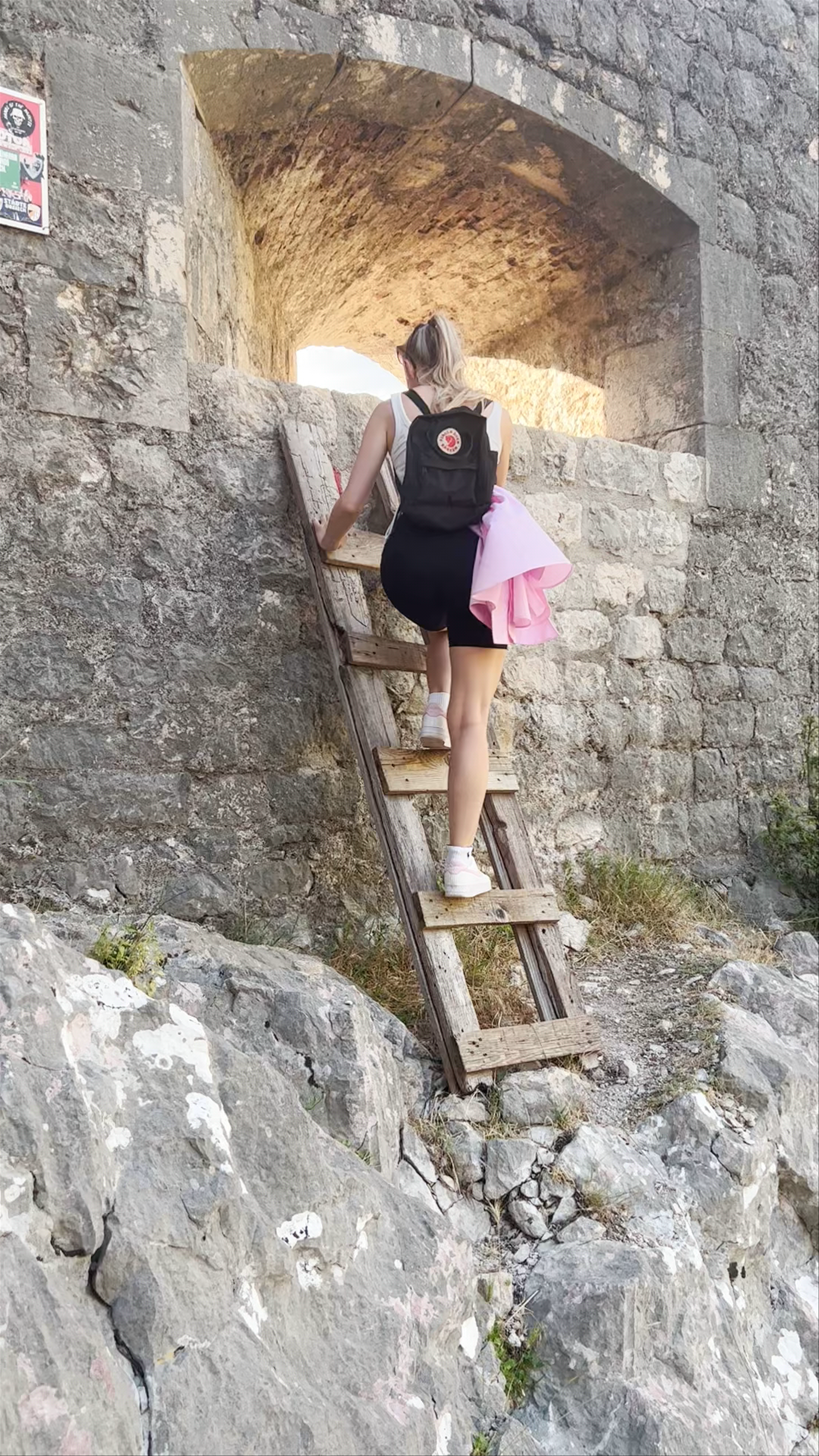 Top Of The Old Kotor Fort Trail