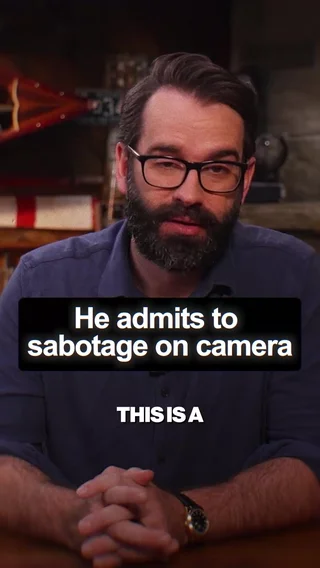 He folded instantly