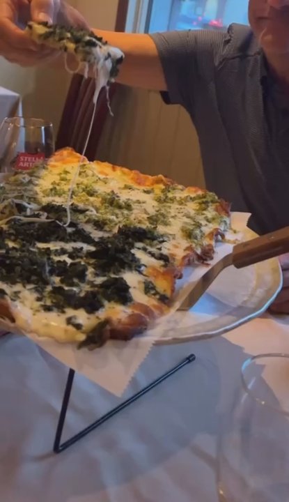 Anthony's of Old Forge - Delish Thin White - Italian Near Me - Old Forge, Pennsylvania