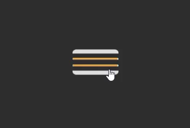 Animated menu icons