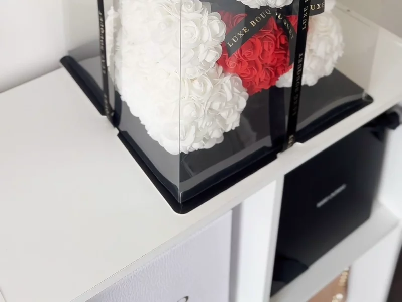 Luxe Bouquet Rose Bear